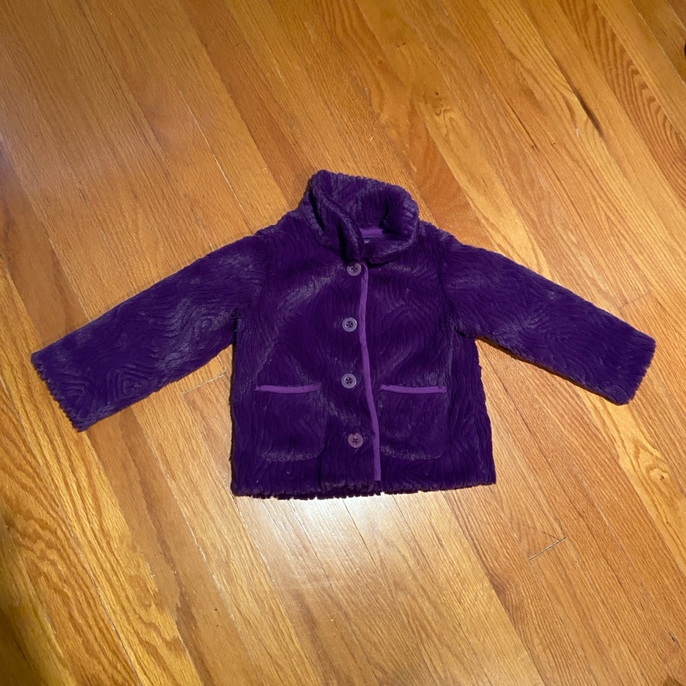 Patagonia Kids Purple Fur Jacket